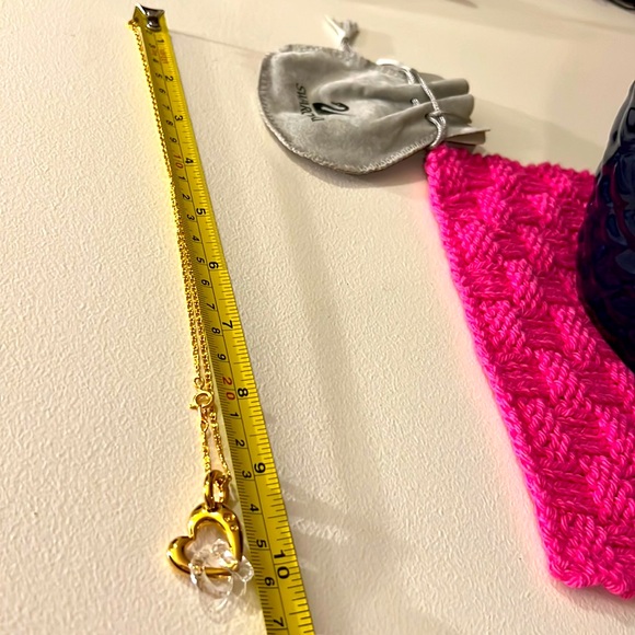 NWOT Swarovski crystal with heart shape pendant necklace - Picture 6 of 7